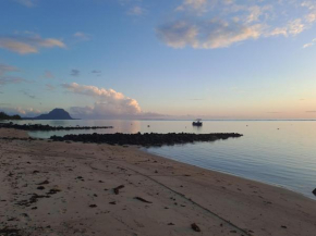 CAPLAGE - BEACHFRONT GROUND FLOOR APARTMENT in TAMARIN